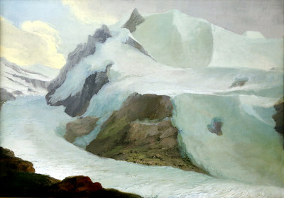 Unteren Grindelwaldgletscher vu de Bänisegg en 1777 par Caspar Wolf Unteren Grindelwaldgletscher vu de Bänisegg en 1777 par Caspar Wolf