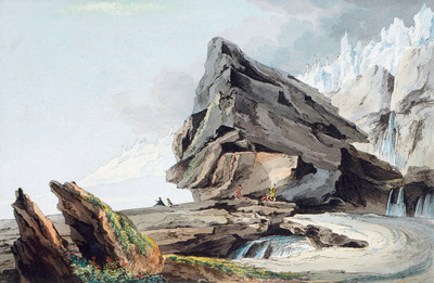 Gältegletscher par Caspar Wolf Gältegletscher par Caspar Wolf