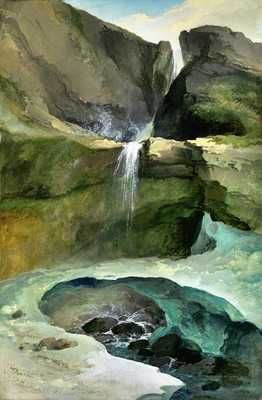 Cascade du Geltenbach par Caspar Wolf Cascade du Geltenbach par Caspar Wolf