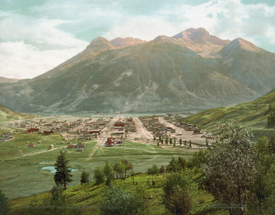 Sultan Mountain et Silverton, par Detroit Publishing Co N°0000053151