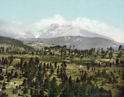 Long's Peak vu de Mont Alto, par Detroit Publishing Co N°0000053153 Long's Peak vu de Mont Alto, par Detroit Publishing Co N°0000053153