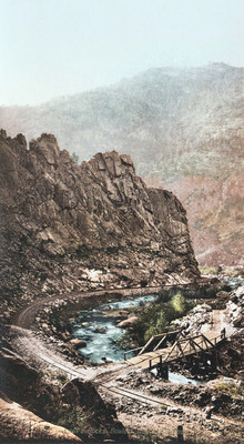 Devils Rock, Boulder, par Detroit Publishing Co N°0000050404 Devils Rock, Boulder, par Detroit Publishing Co N°0000050404