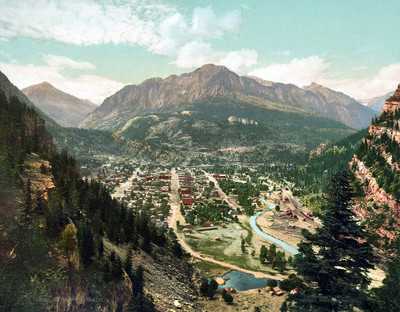 Ouray, Colorado, par Detroit Publishing Co N°0000053149 Ouray, Colorado, par Detroit Publishing Co N°0000053149