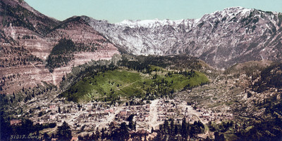 Ouray, Colorado, par Detroit Publishing Co N°0000051017 Ouray, Colorado, par Detroit Publishing Co N°0000051017