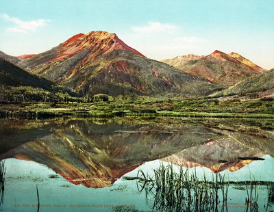 Red Mountain, par Detroit Publishing Co N°0000053156 Red Mountain, par Detroit Publishing Co N°0000053156