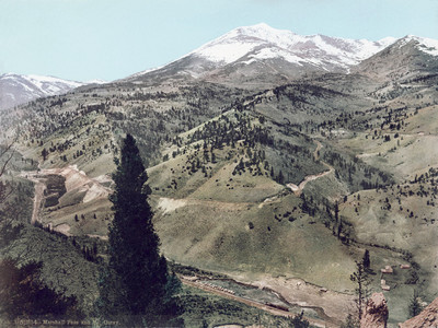 Mt Ouray , par Detroit Publishing Co N°0000058114 Mt Ouray , par Detroit Publishing Co N°0000058114