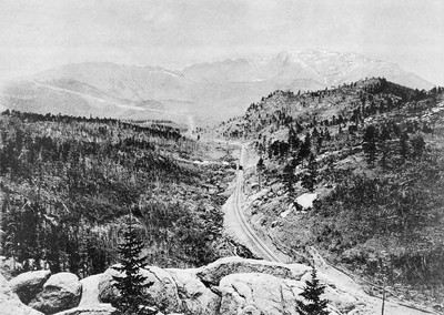 Pikes Peak par la voie ferrée