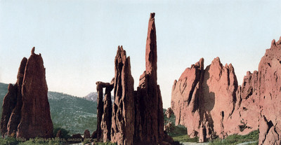 Garden of the Gods, par Detroit Publishing Co N°0000051009 Garden of the Gods, par Detroit Publishing Co N°0000051009