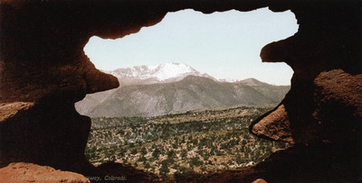 Pikes Peak, par Detroit Publishing Co N°0000051020 Pikes Peak, par Detroit Publishing Co N°0000051020