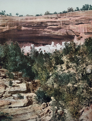 Falaise de Mesa Verde (cliff palace), par Detroit Publishing Co N°0000053117 Falaise de Mesa Verde (cliff palace), par Detroit Publishing Co N°0000053117