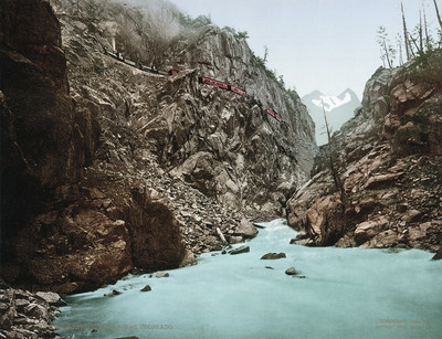 Canyon du Rio Animas, par Detroit Publishing Co N°0000053159 Canyon du Rio Animas, par Detroit Publishing Co N°0000053159