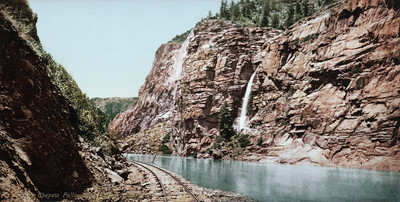 Chipeta Falls, Gunnison River, par Detroit Publishing Co N°0000051022 Chipeta Falls, Gunnison River, par Detroit Publishing Co N°0000051022