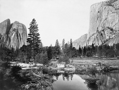 Vallée du Yosemite par Carleton Watkins Vallée du Yosemite par Carleton Watkins