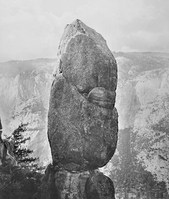Agassiz rock, Yosemite, par Carleton Watkins