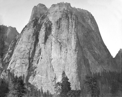 Cathedral Rock, Yosemite, par Carleton Watkins