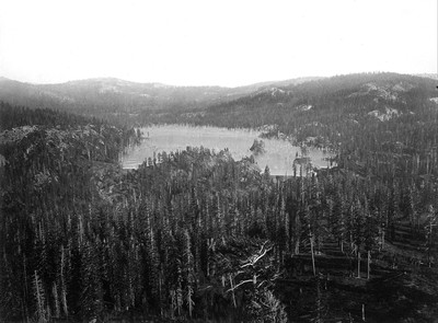 Barrage, Nevada county par Carleton Watkins