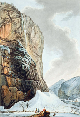 Staubach à Lauterbrunnen, par Caspar Wolf Staubach à Lauterbrunnen, par Caspar Wolf