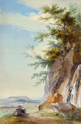 Cascade par Caspar Wolf Cascade par Caspar Wolf