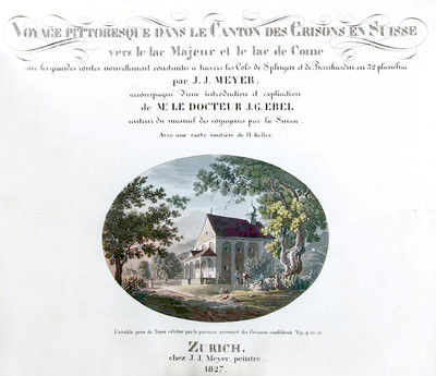 Le Voyage en Italie par la vallée du Rhin par JJ Meyer