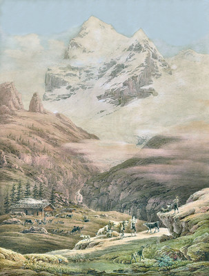 Eiger par Johann Jakob Meyer (Meier)