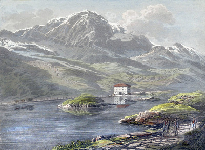 Passo San Bernardino et Chichalphorn par Johann Jakob Meyer (Meier) Passo San Bernardino et Chichalphorn par Johann Jakob Meyer (Meier)