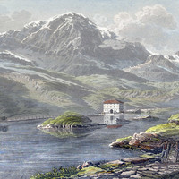 Passo San Bernardino et Chichalphorn par Johann Jakob Meyer (Meier)
