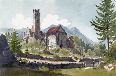 Valduna de Rankweil, Vorarlberg, par Johan Jacob Meyer (Meier)