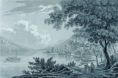 Lac de Brienz par Johann Jacob Meyer (Meier)