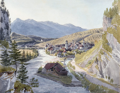 Feldkirch par Johann Jakob Meyer (Meier)