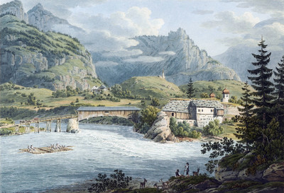 Reichenau par Johan Jacob Meyer (Meier)