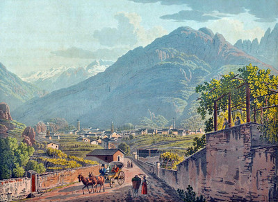 Chiavenna, par Johan Jacob Meyer (Meier)