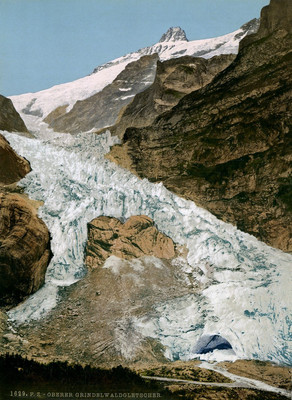 Glacier Supérieur de Grindelwald, en 1900, par Photoglob N°0000001629 Glacier Supérieur de Grindelwald, en 1900, par Photoglob N°0000001629