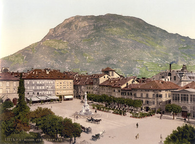 Bolzano et Monte Tondo, en 1900 par Photoglob N°0000017115 Bolzano et Monte Tondo, en 1900 par Photoglob N°0000017115