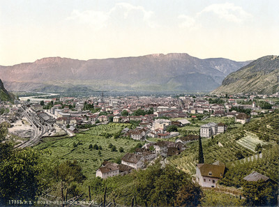 Bolzano et Macalon, en 1900 par Photoglob N°0000017353 Bolzano et Macalon, en 1900 par Photoglob N°0000017353