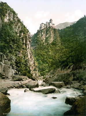 Cornedo all'Isarco, en 1900 par Photoglob N°0000008780 Cornedo all'Isarco, en 1900 par Photoglob N°0000008780