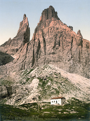 Cabane Vajolet, en 1900 par Photoglob N°0000017413 Cabane Vajolet, en 1900 par Photoglob N°0000017413