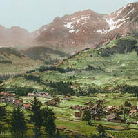 Adelboden en 1900, par Photoglob N°0000008773