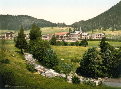 Madonna di Campiglio, en 1900 par Photoglob N°0000009331 Madonna di Campiglio, en 1900 par Photoglob N°0000009331