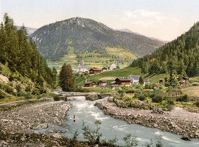 Kals, en 1900, par Photoglob N°0000017359 Kals, en 1900, par Photoglob N°0000017359