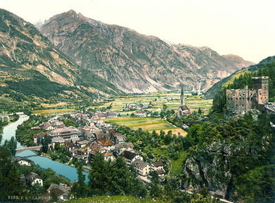 Landeck, en 1900, par Photoglob N°0000009308