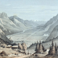 Valais vu du SW par Adrien Cuvillier