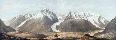 Massif du Mont Blanc par Adrien Cuvillier