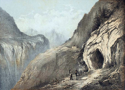 Passage de Tête Noire par Adrien Cuvillier