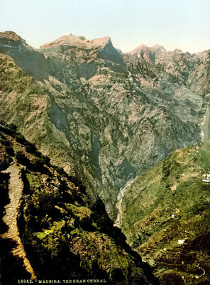 Madeira, grand Curral, en 1900, par Photoglob N°0000016042