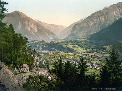 Meiringen en 1900 par Photoglob N°0000017090