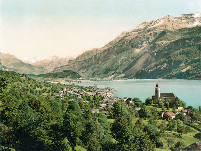 Brienz en 1900 par Photoglob N°0000017098
