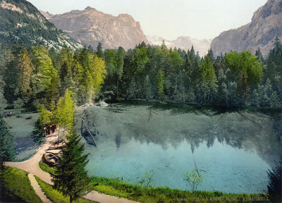 Blausee, en 1900 par Photoglob N°0000017042