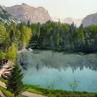Blausee, en 1900 par Photoglob N°0000017042