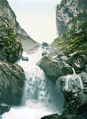Kanderfall, en 1900 par Photoglob N°0000008758