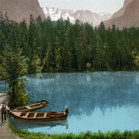 Blausee en 1900 par Photoglob N°0000008774